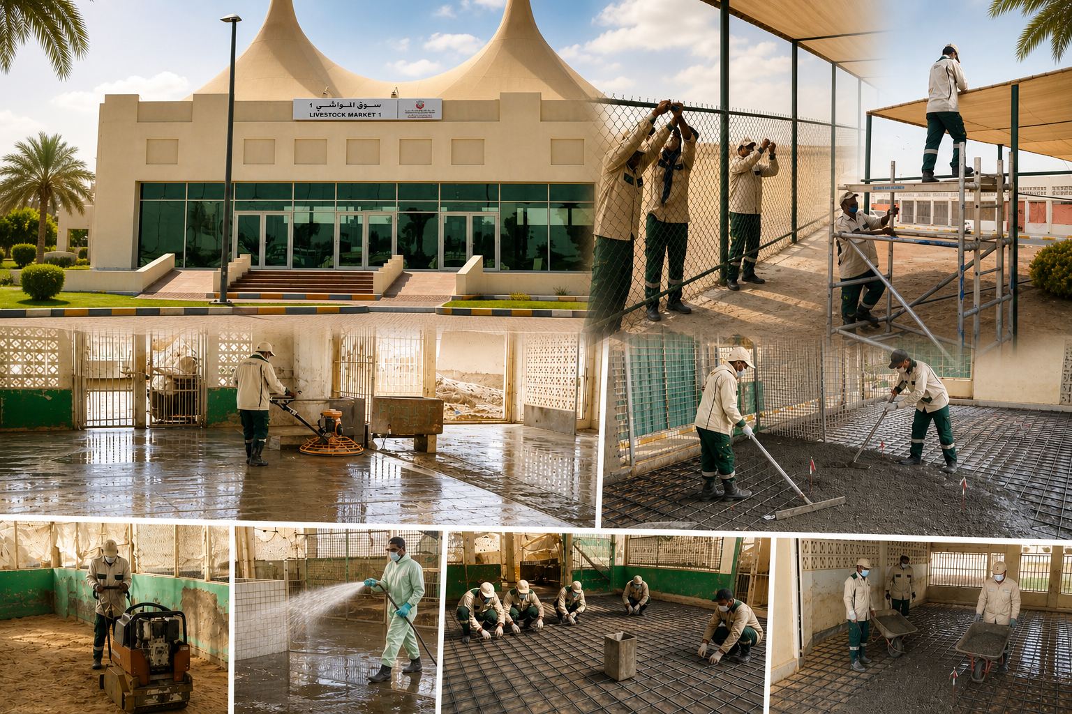 Maintenance of Banyans & Al Wathba Slaughterhouse