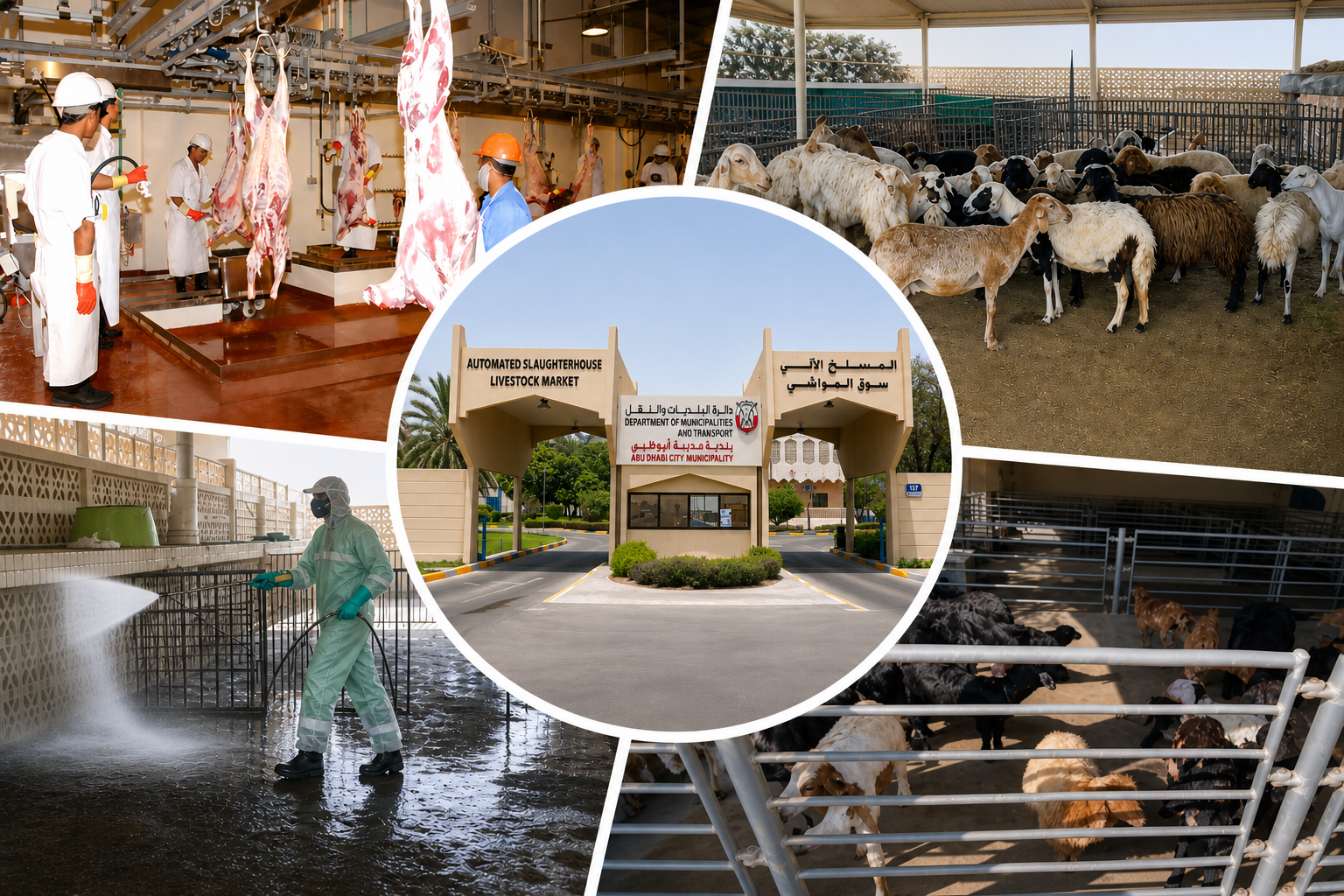 Public Slaughterhouse and Livestock Market - Mina Abu Dhabi - Phases One 