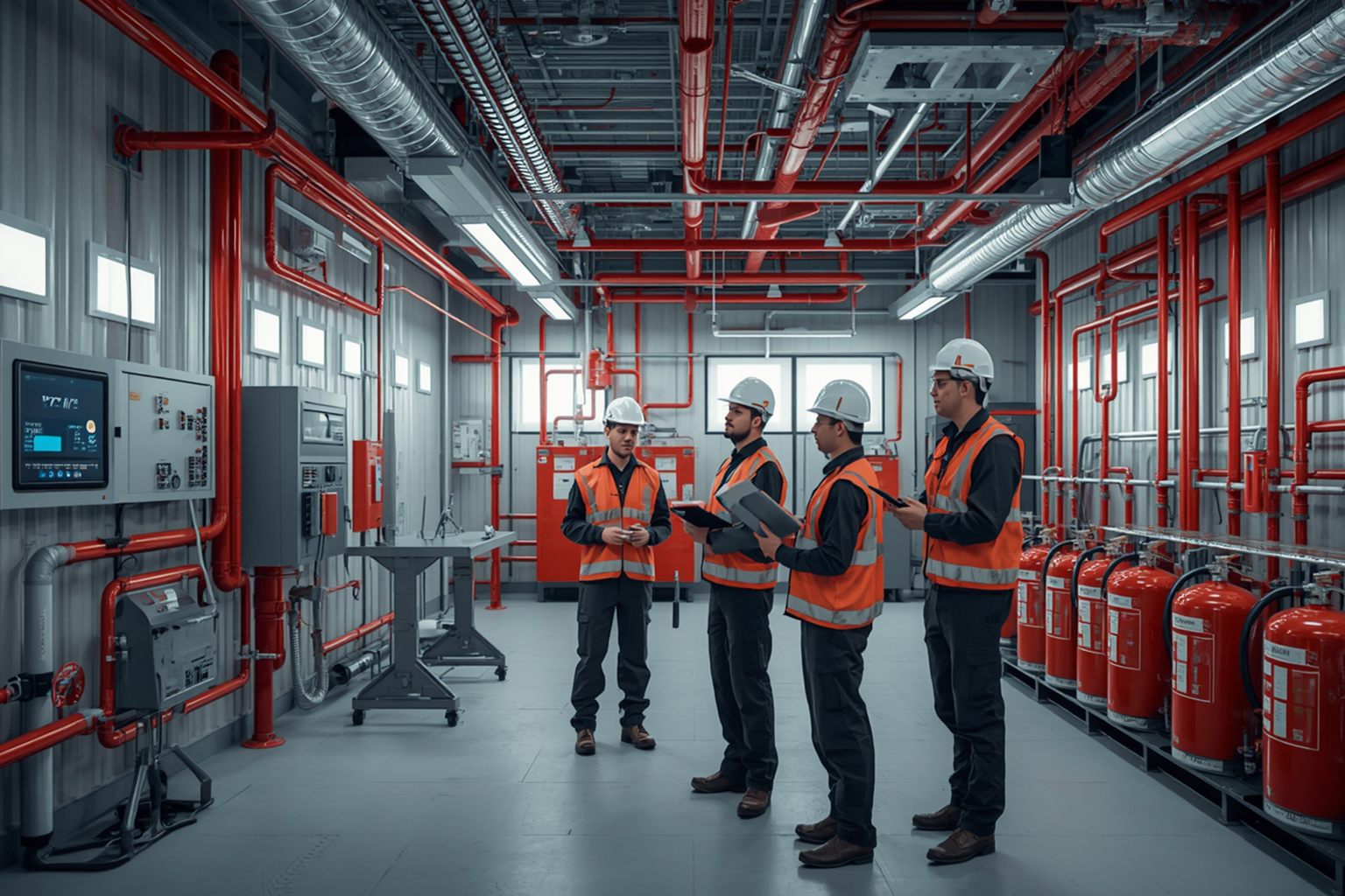 Fire Alarm & Firefighting System 